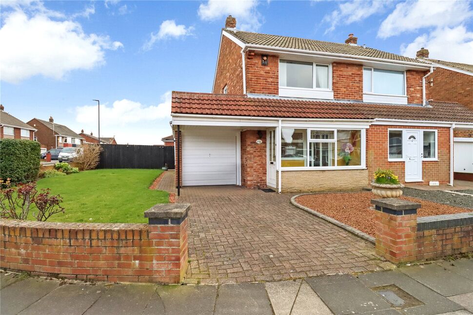 Main image of 2 bedroom Semi Detached House for sale, Embleton Road, North Shields, Tyne and Wear, NE29