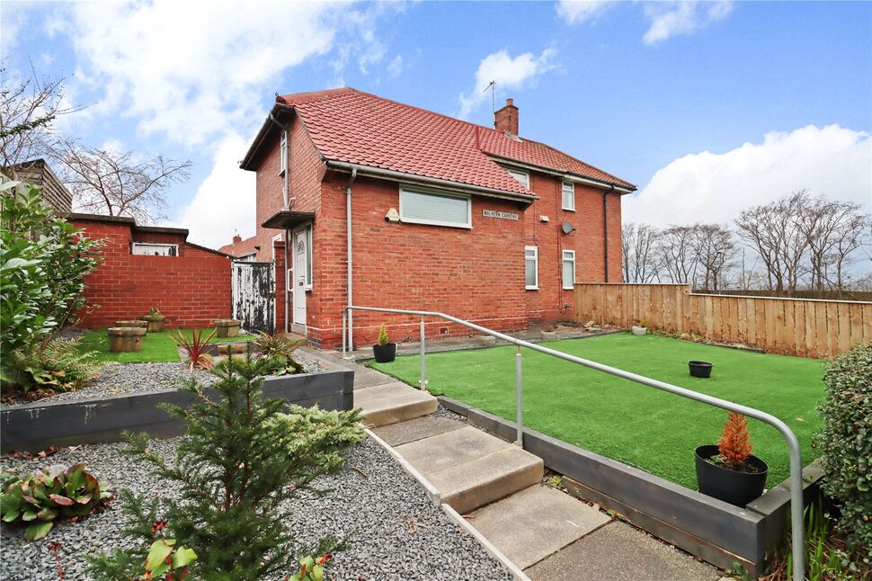 Main image of 2 bedroom Semi Detached House for sale, Malvern Gardens, Lobley Hill, Gateshead, NE11