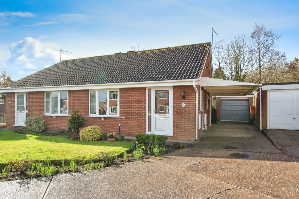 Main image of 2 bedroom Semi Detached Bungalow for sale, Mercia Drive, Leegomery, Shropshire, TF1