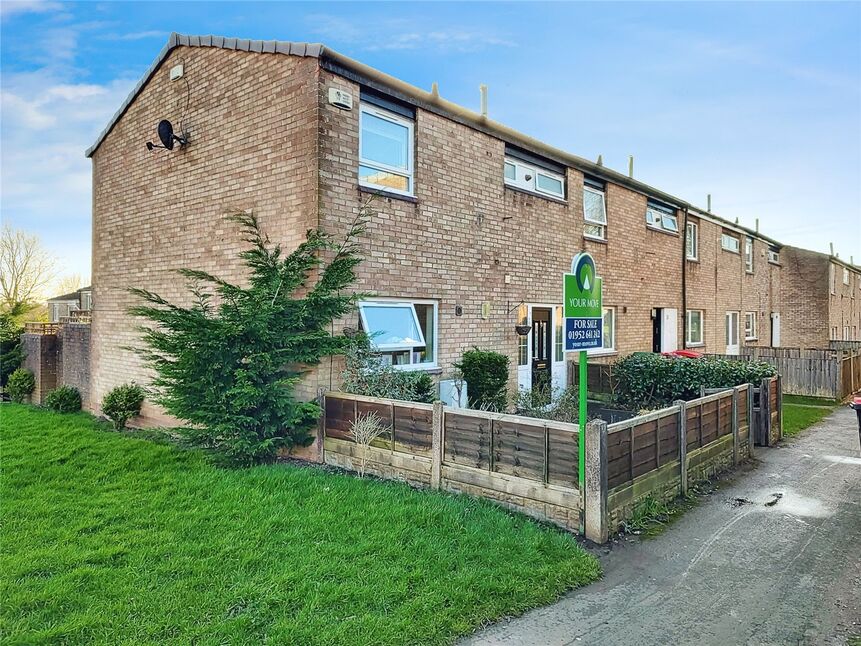 Main image of 3 bedroom End Terrace House for sale, Bishopdale, Brookside, Shropshire, TF3