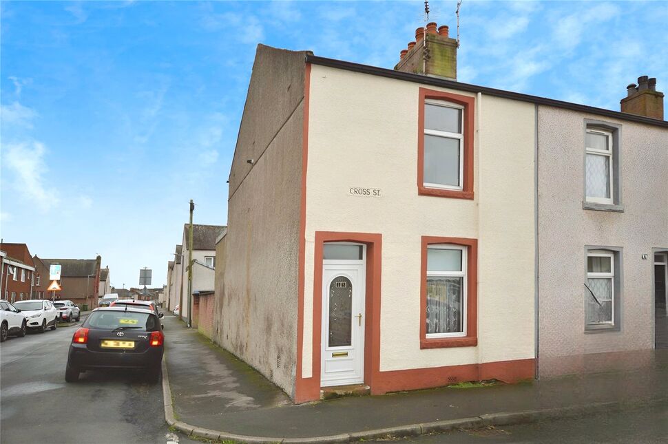 Main image of 2 bedroom End Terrace House for sale, Cross Street, Workington, Cumbria, CA14