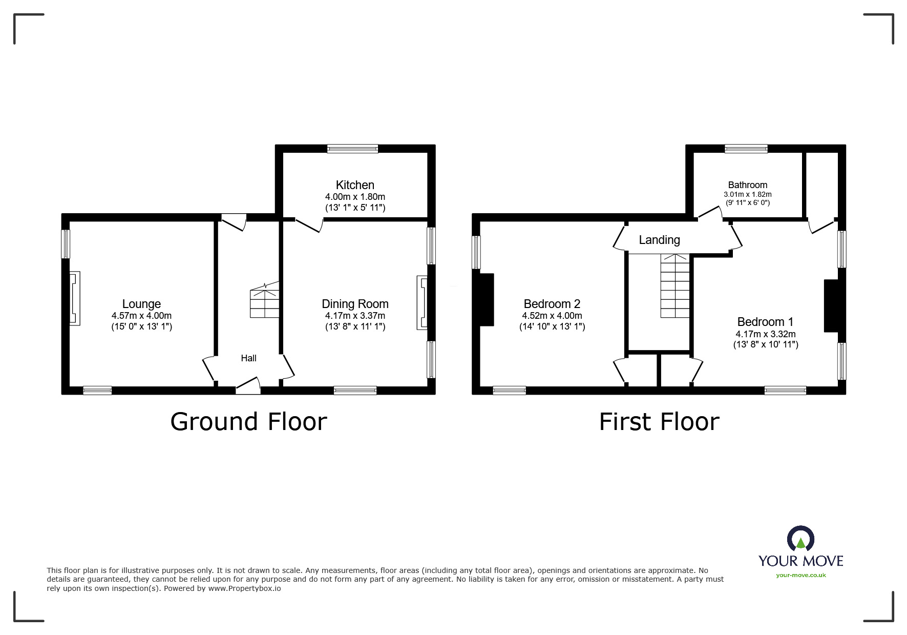 Floorplan of 2 bedroom Detached House to rent, Gamelsby, Wigton, Cumbria, CA7