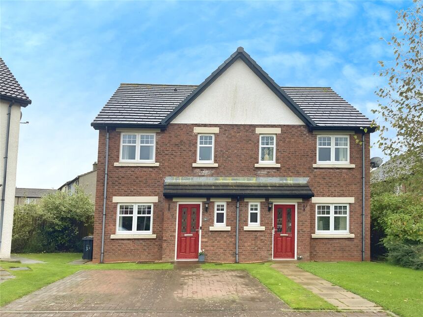 Main image of 3 bedroom Semi Detached House for sale, Kirkland Fold, Wigton, Cumbria, CA7