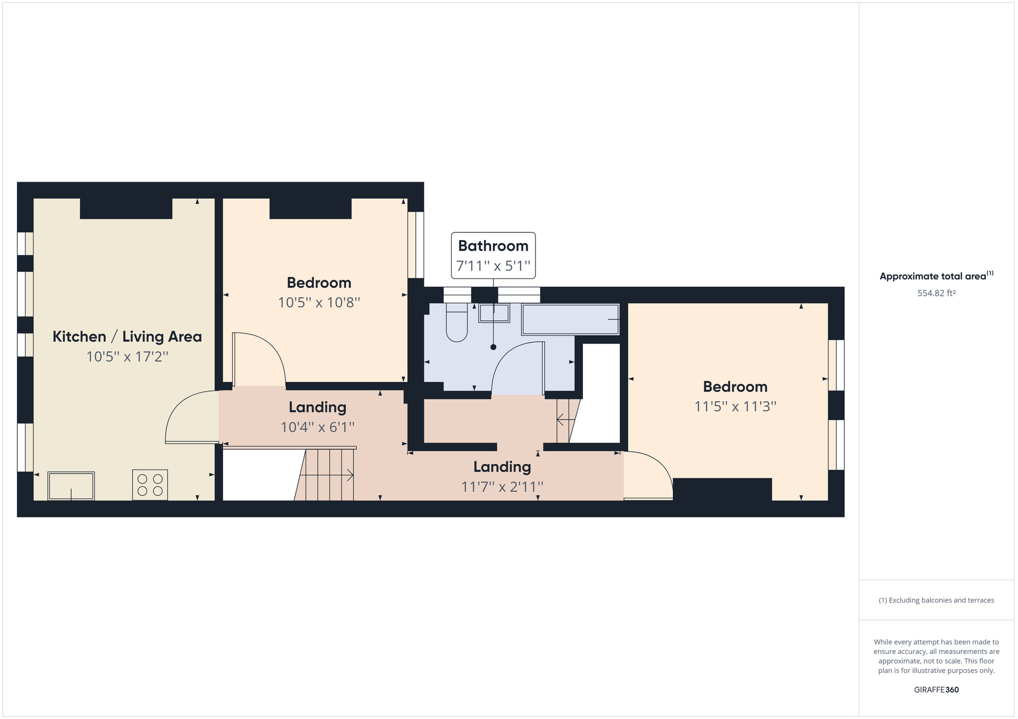 Floorplan of 2 bedroom  Flat to rent, Bloxhall Road, Leyton, E10