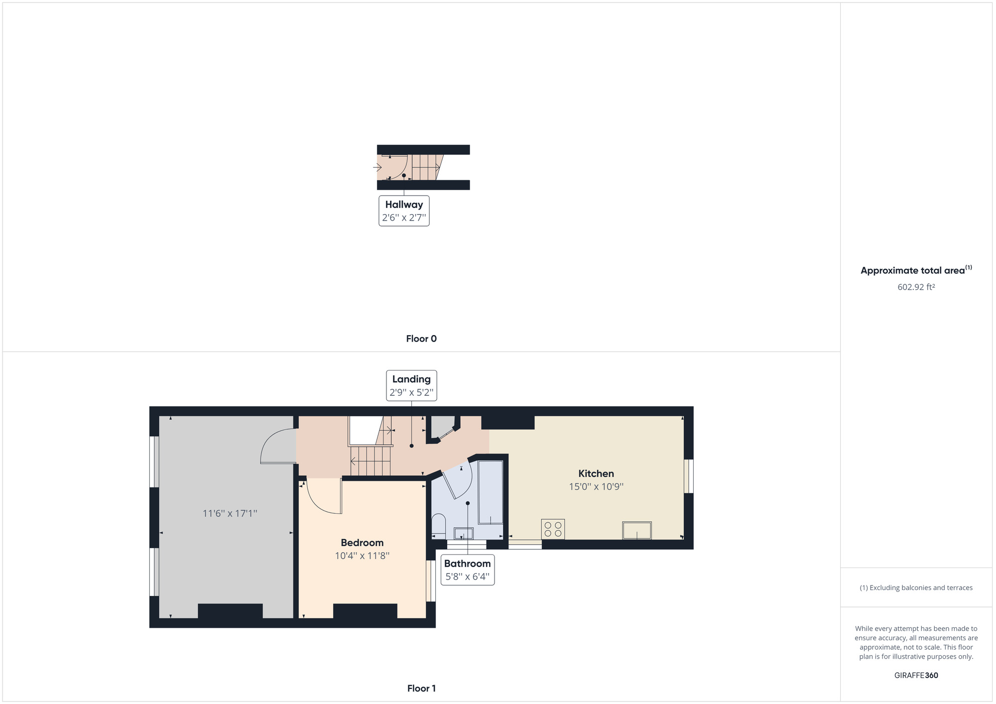 Floorplan of 1 bedroom  Flat to rent, Capel Road, Forest Gate, E7