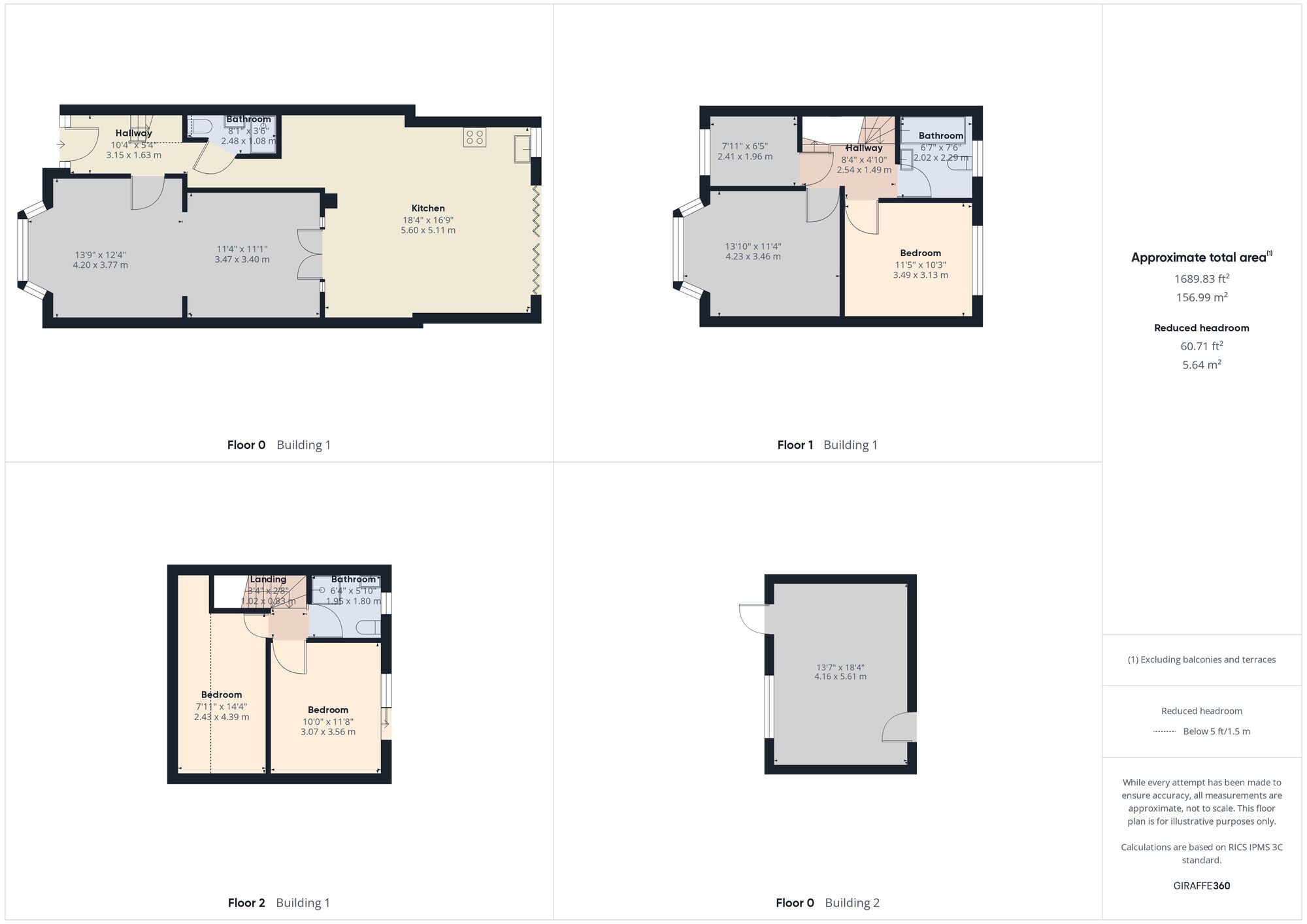 Floorplan of 5 bedroom  House to rent, Sinclair Road, Chingford, London, E4