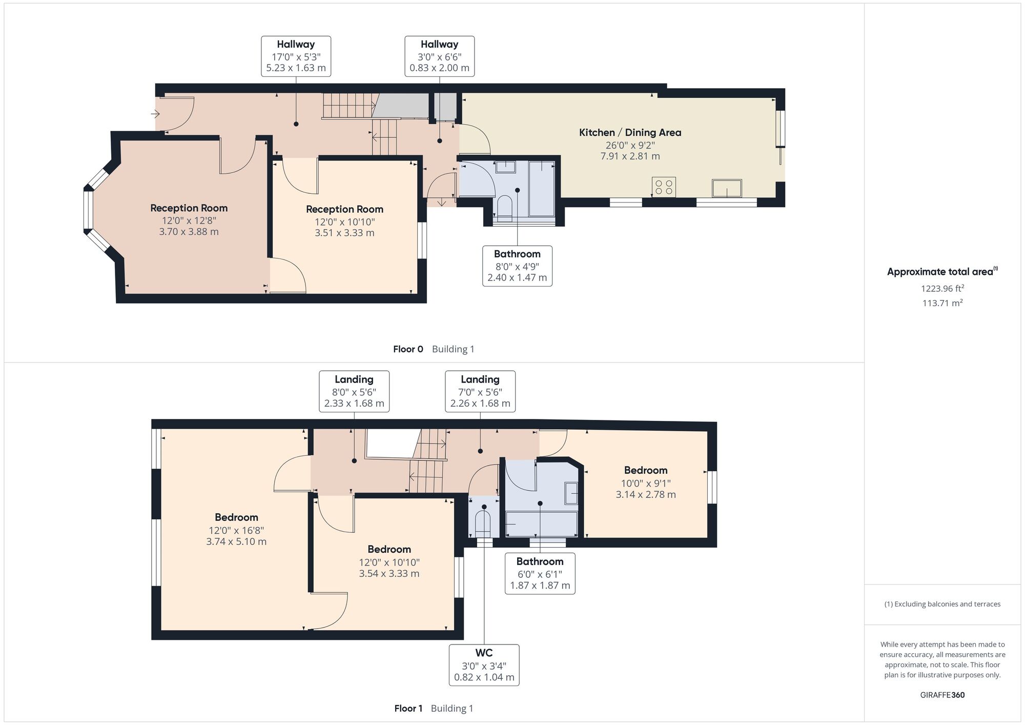 Floorplan of 3 bedroom Mid Terrace House for sale, Erskine Road, Walthamstow, London, E17