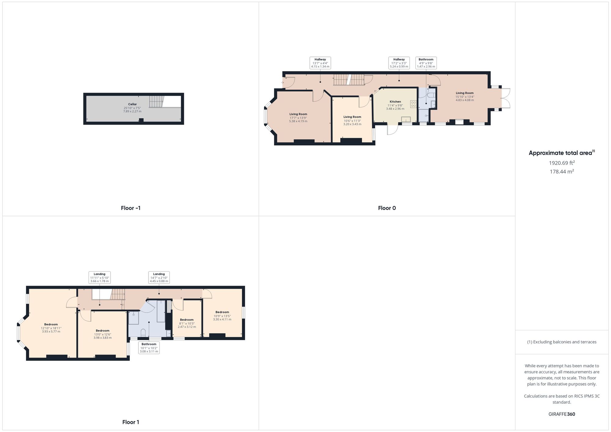 Floorplan of 4 bedroom Semi Detached House for sale, Atherton Road, Forest Gate, E7