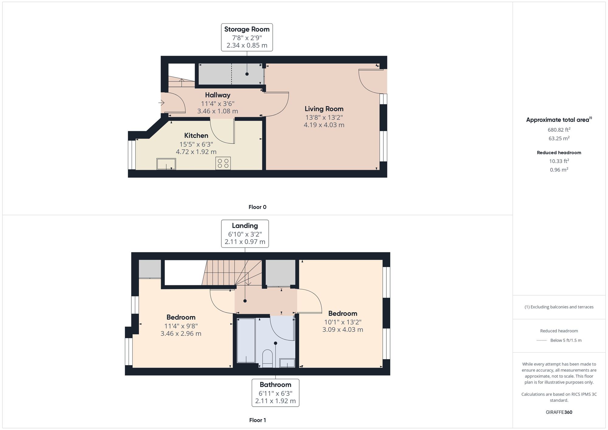 Floorplan of 2 bedroom Mid Terrace House for sale, Exeter Road, Walthamstow, London, E17