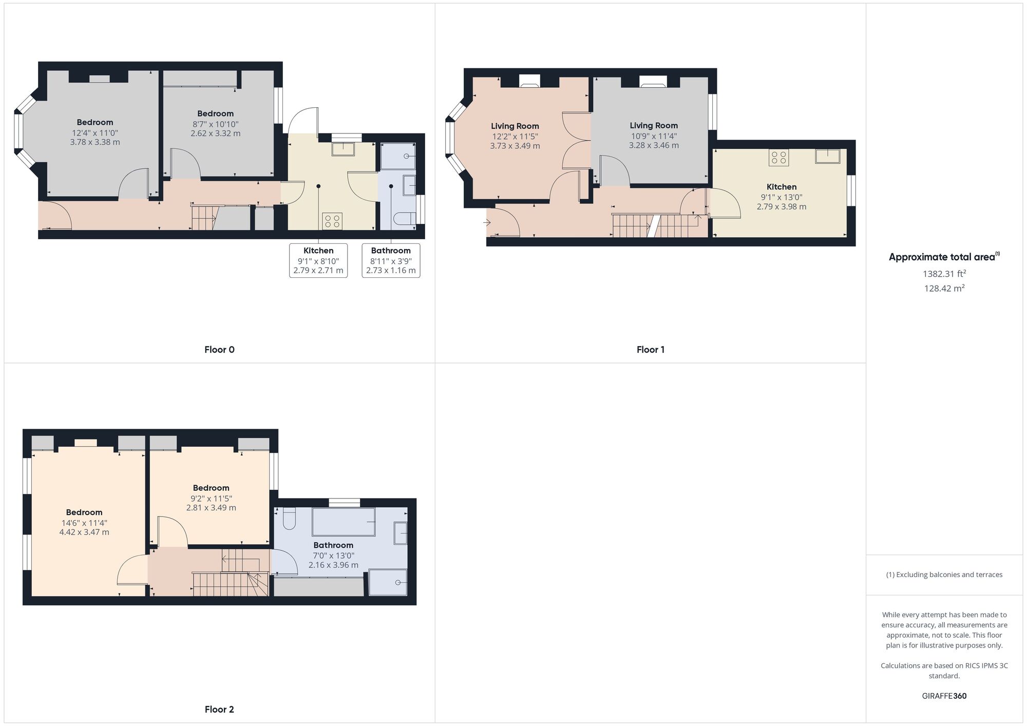 Floorplan of 4 bedroom Mid Terrace House for sale, Chobham Road, Stratford, E15