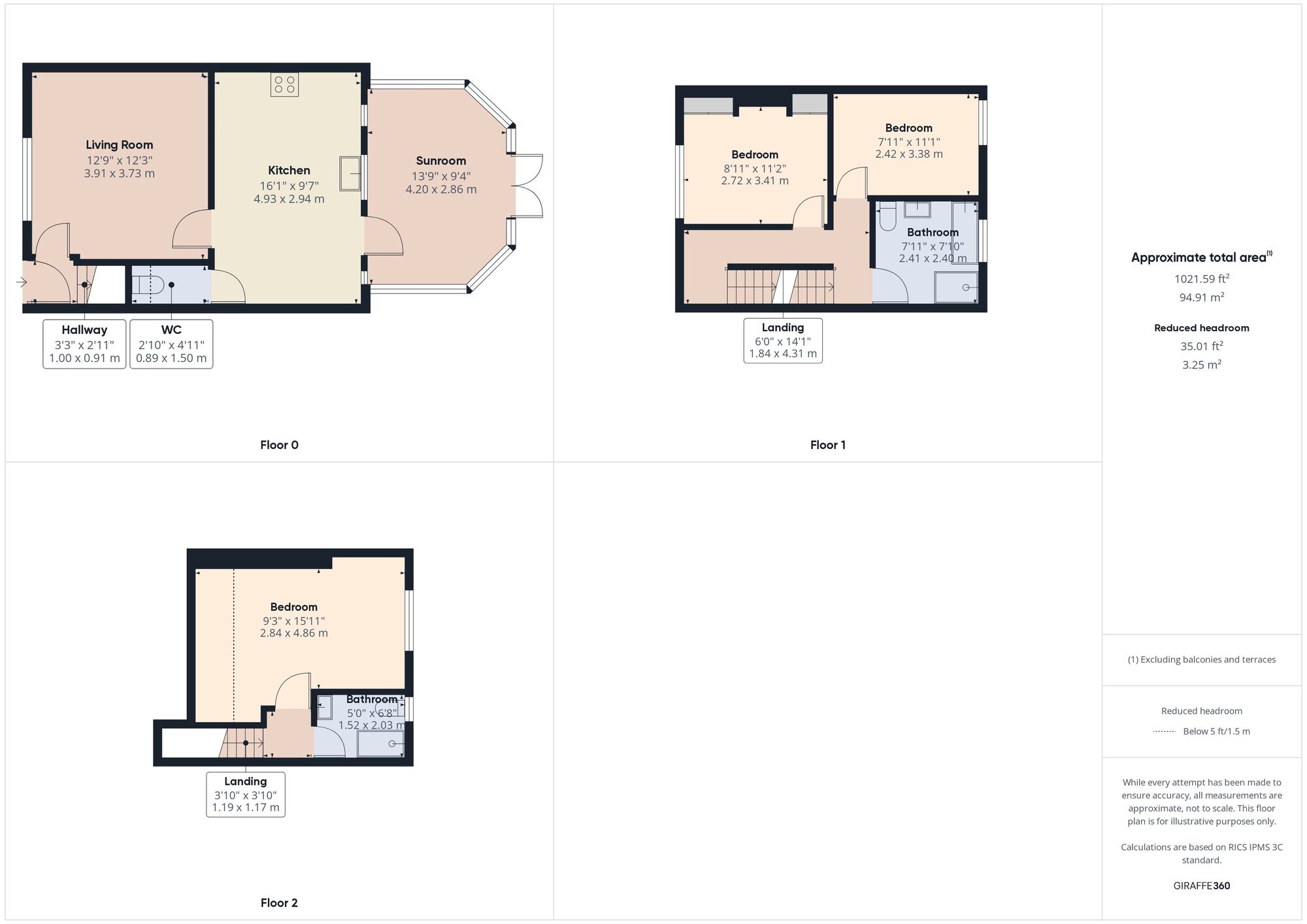 Floorplan of 3 bedroom  House to rent, Sutton Road, Walthamstow, London, E17