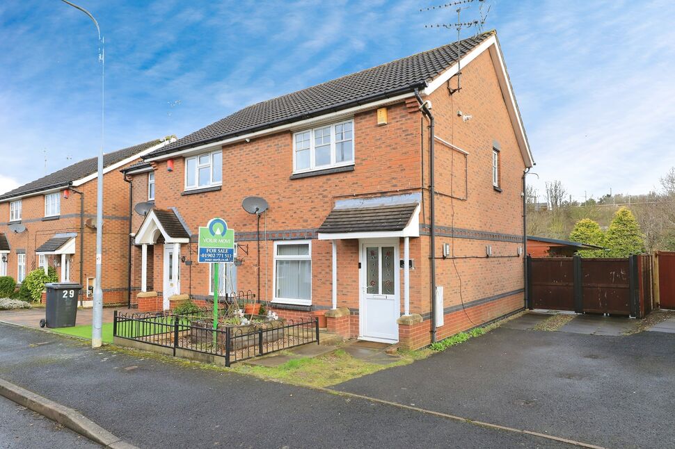 Main image of 2 bedroom Semi Detached House for sale, The Chase, Wolverhampton, West Midlands, WV6