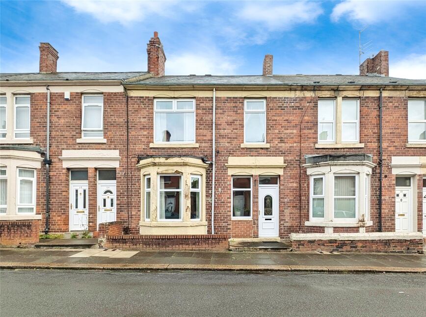 Main image of 3 bedroom Mid Terrace House for sale, Myrtle Grove, Wallsend, Tyne and Wear, NE28