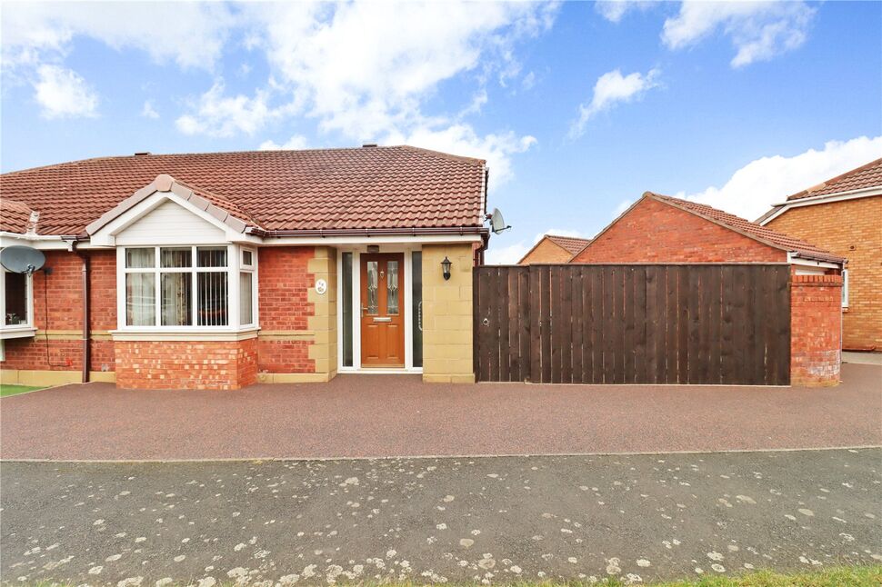 Main image of 2 bedroom Semi Detached Bungalow for sale, Alderley Drive, Newcastle upon Tyne, Tyne and Wear, NE12