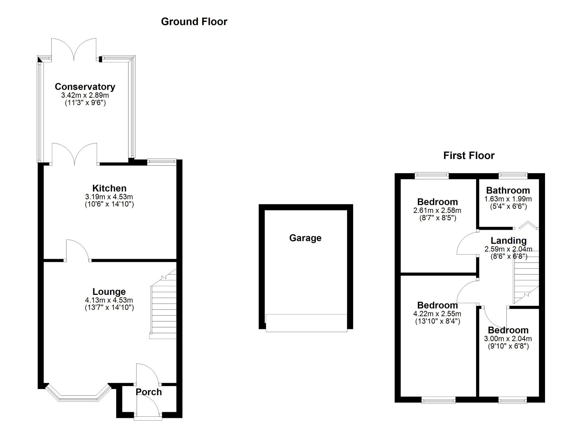 Floorplan of 3 bedroom End Terrace House for sale, Valeria Close, Wallsend, Tyne and Wear, NE28