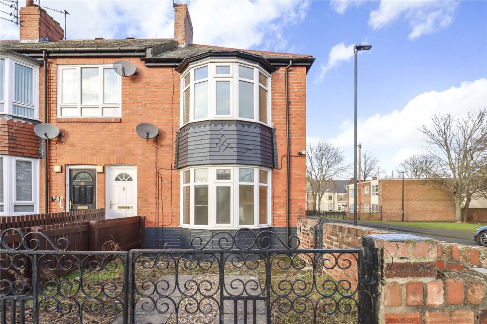 Main image of 2 bedroom End Terrace House for sale, Cowen Street, Newcastle upon Tyne, Tyne and Wear, NE6