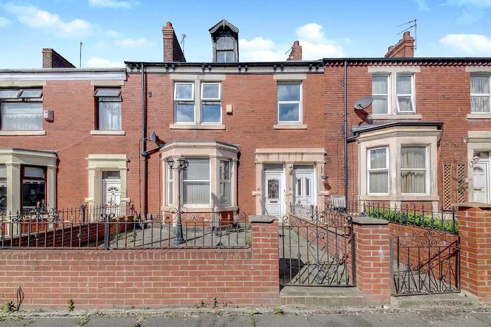 Main image of 3 bedroom Mid Terrace Flat for sale, Byron Avenue, Wallsend, Tyne and Wear, NE28