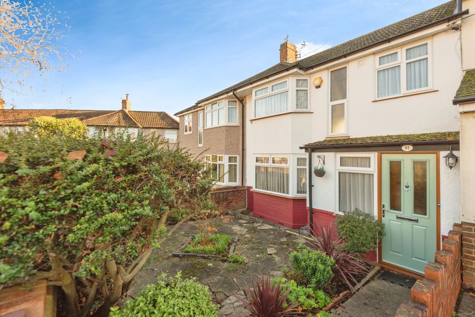 Main image of 3 bedroom Mid Terrace House for sale, Hall Farm Drive, Whitton, Twickenham, TW2