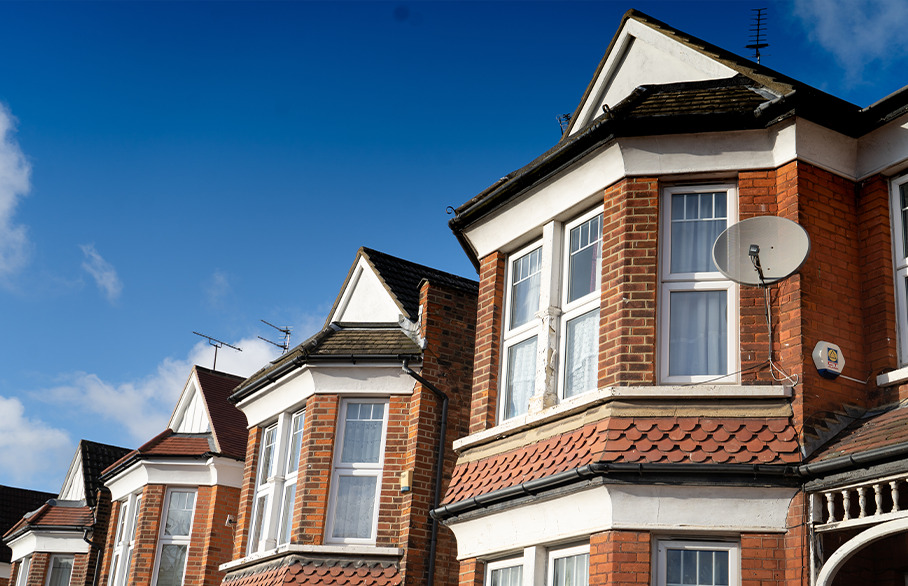 Terraced homes