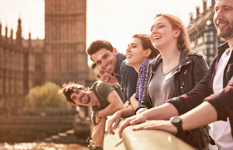 Friends at Big Ben